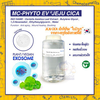 MC-Phyto EV (Plant Exosome) Jeju Cica เอ็กโซโซม ‘ใบบัวบก’ จากเกาะเชจูชื่อดังทางเกาหลีใต้