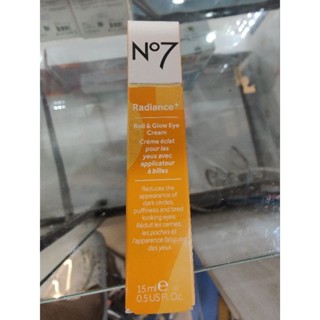 Sale 90% No.7 Radiance+ Roll &amp; Glow Eye vit c15ml