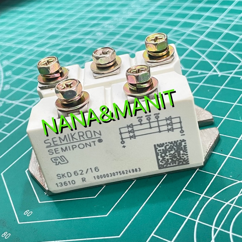 SKD62/16 DIODE MODULE พร้อมส่งในไทย🇹🇭