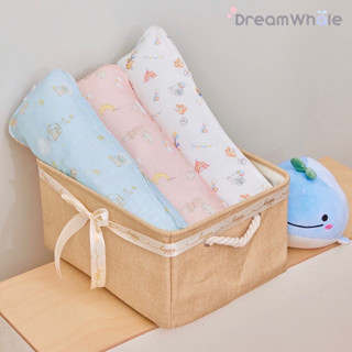 DreamWhale หมอนข้างเด็ก พร้อมปลอกใยไผ่ ถอดปลอกซักได้ หมอนข้างดันหลัง หมอนข้างจัดท่า ปลอกผ้านุ่มพิเศษ แรกเกิดขึ้นไป