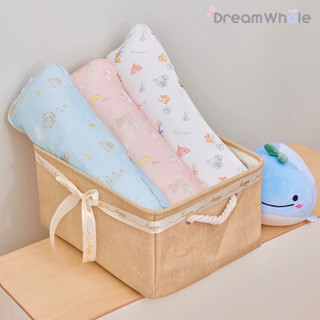 DreamWhale หมอนข้างเด็ก พร้อมปลอกใยไผ่ ถอดปลอกซักได้ หมอนข้างดันหลัง หมอนข้างจัดท่า ปลอกผ้านุ่มพิเศษ แรกเกิดขึ้นไป