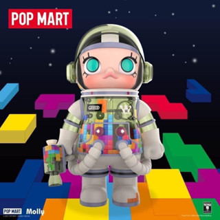 💥พร้อมส่ง 💥POPMART SPACE MOLLY 400% TETRIS ของแท้ 💯