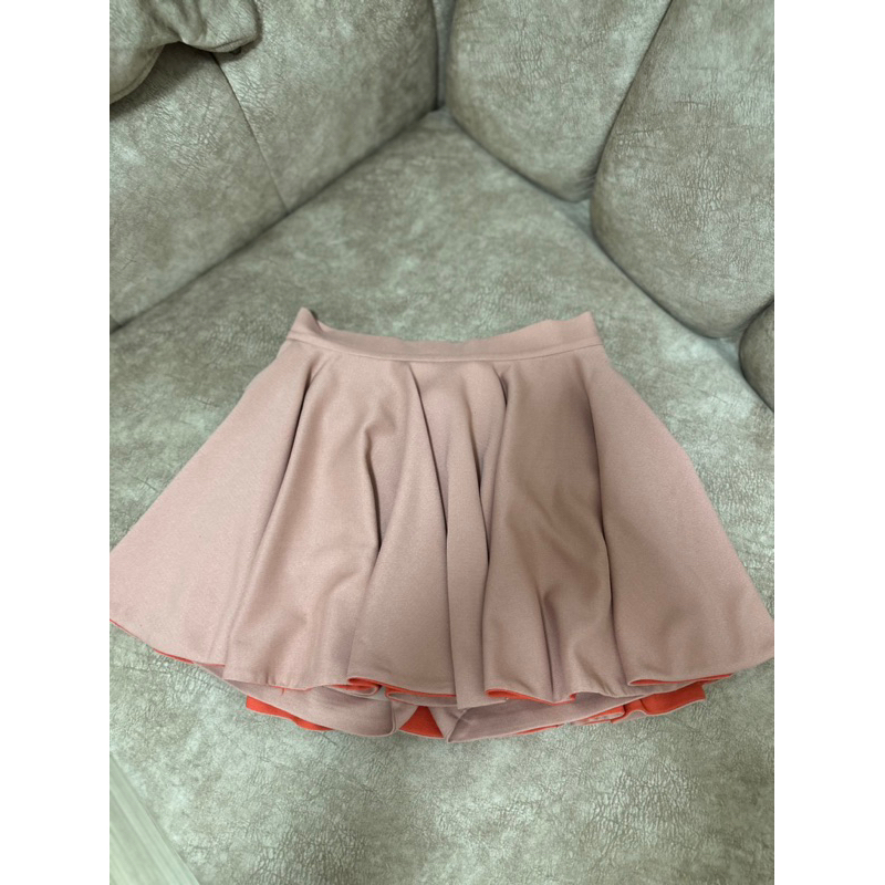 MILIN Brand กระโปรงกางเกง สีนู้ด S