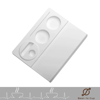 NORMCORE Espresso Corner Tamping Station V3 Black / White / แผ่นวาง แผ่นยางรองแทมป์กาแฟ 53-58.5 mm