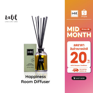 LALIL Happiness Room Diffuser 100ml. (น้ำหอมตั้งโต๊ะ หอมชวนอารมณ์ดี)