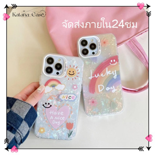 🎐จัดส่งภายใน24ชม🎐เคส for iPhone 11 14 Pro Max Case for iPhone 12 13 ป้องกันการตก การป้องกัน รูปหัวใจ ไล่ระดับ น่าสนใจ