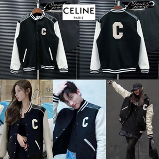 CELINE JACKET UNISEX 🖤🤍 Hiend 1:1 พร้อมส่งจากไทย 🇹🇭