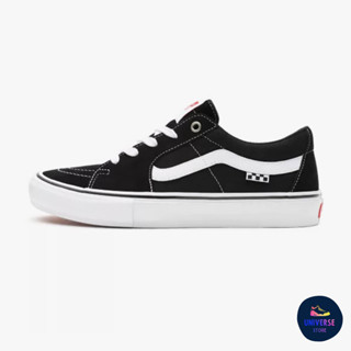 [ของแท้ ส่งฟรี จากไทย] VANS SKATE SK8-LOW - BLACK/WHITE