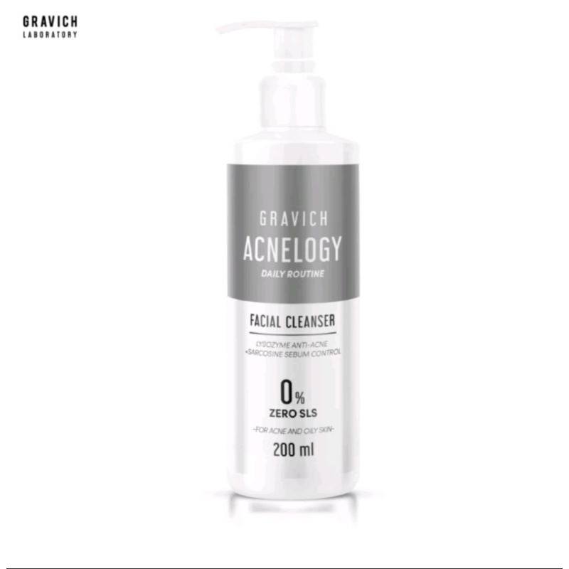 Gravich Acnelogy Facial Cleanser 200มล.