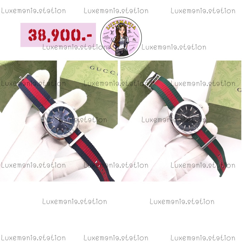 👜: New!! Gucci GG2570 Watch, 41 mm‼️ก่อนกดสั่งรบกวนทักมาเช็คสต๊อคก่อนนะคะ‼️