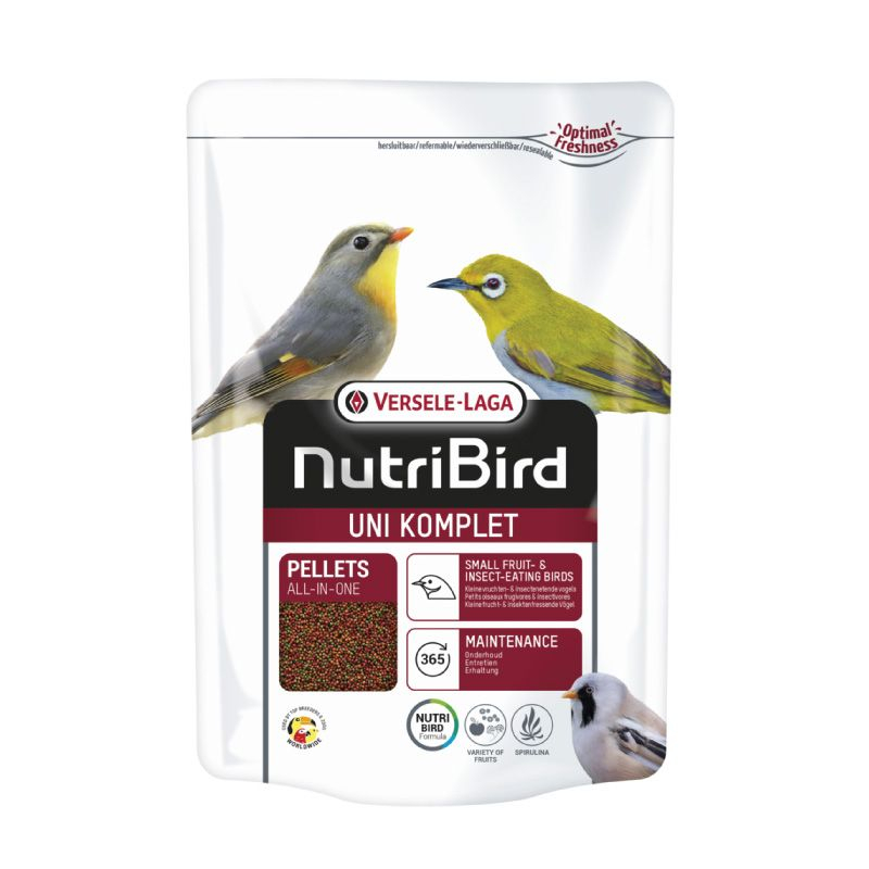 NutriBird Uni komplete  1 Kg. (อาหารนกกินผลไม้ และแมลง (นกเล็ก) 1 กก.