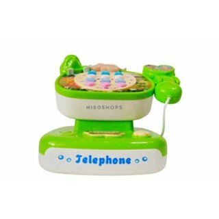 ของเล่นโทรศัพท์ Telephone ของเล่นเสริมพัฒนาการสำหรับเด็ก มีเสียง มีไฟ มาพร้อมกับลายน้องไดโนเสาร์สุดน่ารัก เด็กๆชอบมากๆ