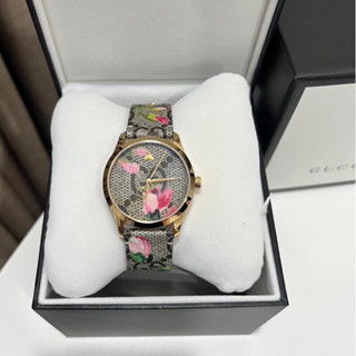 New🤍 Gucci G-Timeless watch, 38mm  อุปกรณ์ :  กล่องนอก กล่องใน ป้ายโค้ดรหัสรุ่นหมอนรอง