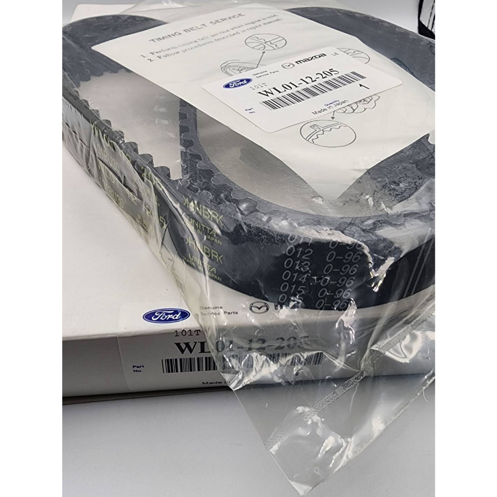สายพานราวลิ้น Ranger Fighter B2500 B2900 WL WL-T W9 12V 2.5 ขนาด 30mm 101 ฟัน แท้ 100% WL01-12-205