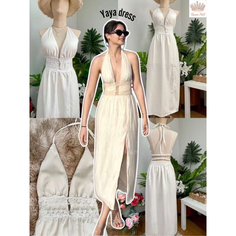 Yaya Dress #ชุดพรีเวดดิ้ง #ขุดเที่ยว #ทะเล #คาเฟ่ #เขาใหญ่