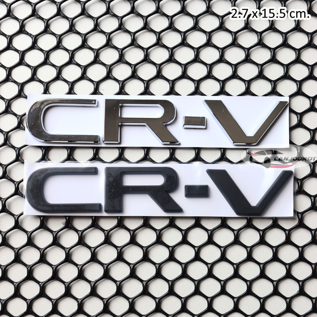 ใหม่ All-new 2023 Honda CR-V โลโก้ CR-V ขนาด 2.7 x 15.5 cm. สำหรับติดท้าย ซีอาร์-วี 2023