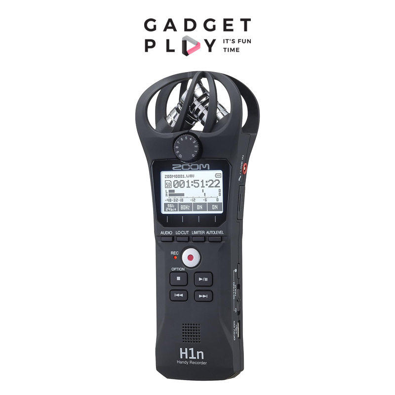 [กรุงเทพฯ ด่วน 1 ชั่วโมง] Zoom H1n Handy Recorder (2023 Model, H1n-VP) Portable Recorder สินค้าประกั