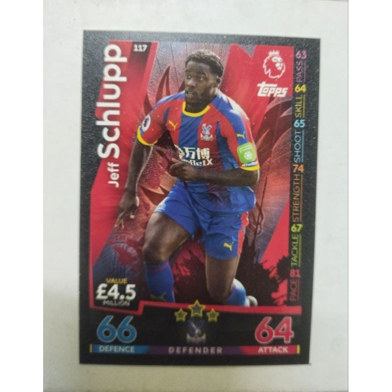 Matchattax Premier League Crystal palace
