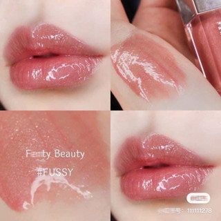 Fenty Beauty Gloss Bomb Universal Lip Luminizer ขนาด 2ml มีกล่อง ปี2022  - FentyGlow สีออกส้มตุ่นๆอมชมพูหน่อยๆ