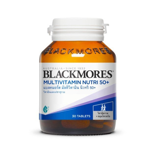 Blackmores Multivitamin Nutri 50+ ผลิตภัณฑ์เสริมอาหารมัลติวิตามิน นิวทริ 50+.