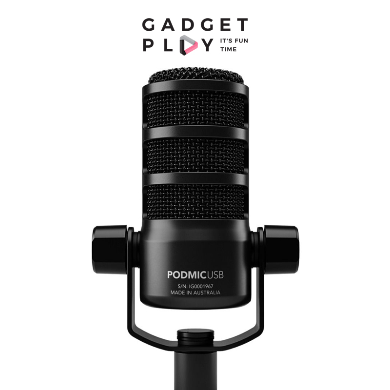 [กรุงเทพฯ ด่วน 1 ชั่วโมง] RODE PodMic USB | Versatile Dynamic Broadcast Microphone (ประกันศูนย์)