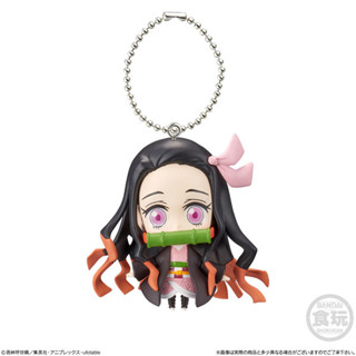 [แท้/มือ1] Kamado Nezuko (เนซึโกะ) Demon Slayer Kimetsu no Yaiba Deformed Mascot พวงกุญแจการ์ตูน ดาบพิฆาตอสูร