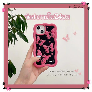 🎐จัดส่งภายใน24ชม🎐เคส for iPhone 11 14 Pro Max Case for iPhone 12 13 ป้องกันการตก การป้องกัน เคสซิลิโคนนิ่ม หวานสวย