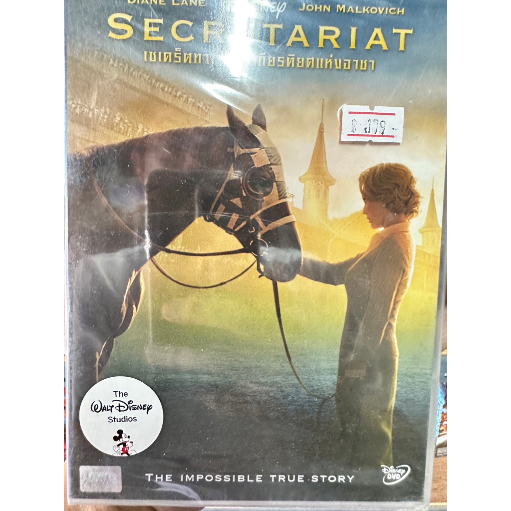 DVD : Secretariat (2010) เซเคร็ตทาเรียต เกียรติยศแห่งอาชา " Diane Lane, John Malkovich "
