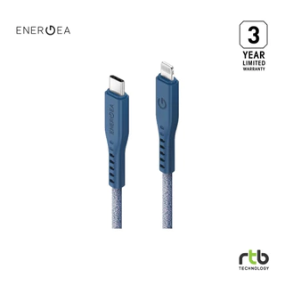 Energea สายชาร์จ ไอโฟน type c to ไลค์นิ่ง 1.5 เมตร C94 (MFI, 3A, 60W) รุ่น Flow
