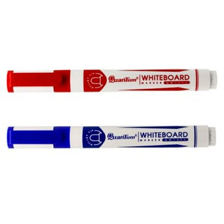 Quantum ปากกาไวท์บอร์ด ควอนตั้ม  หัวกลม ตราควอนตั้ม รุ่น QW1400 Whiteboard Marker (1 แท่ง)