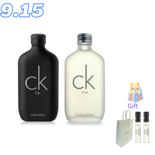 แท้ 100% น้ำหอมซีเค CK ONE/CK BE EDT100mlน้ำหอมชายหญิง หอม 24 ชั่วโมง กลิ่นติดทน ของขวัญแฟน พร้อมส่งไว