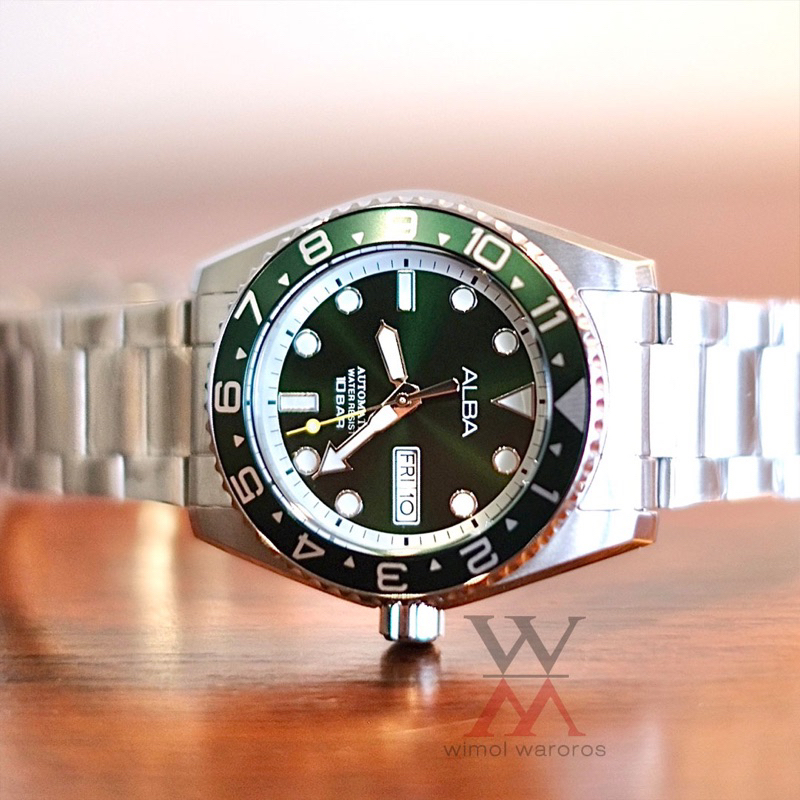 นาฬิกา ALBA รุ่น AL4513X (เขียว) Green - SPORTIVE THAILAND CREATION