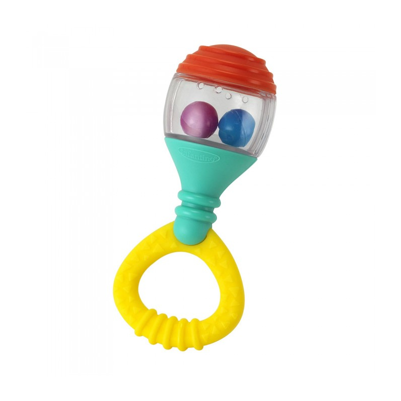 Infantino : Baby's 1st Musical Maraca - ของเล่นเสริมพัฒนาการ-ยางกัด ลูกแซก