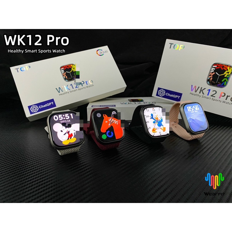 wk12pro+wk15proรุ่นใหม่ล่าสุดจอ45mmฟังก์ชั่นภาษาไทยแถมเคส ฟิล์ม สาย