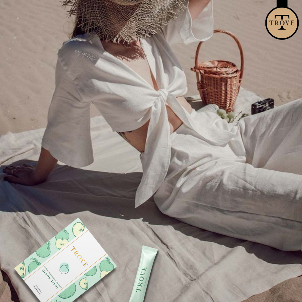 Trove Green Apple Fiber ไฟเบอร์ ดีท็อก 1 กล่อง บรรจุ 10 ซอง - รูปที่ 5