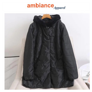 โค้ทกันหนาว เสื้อกันหนาว ❄️PADDED PUFFER COAT บุนวมอุ่น แบรนด์ ✨Ambiance ✨ APPAREL (WY1111)