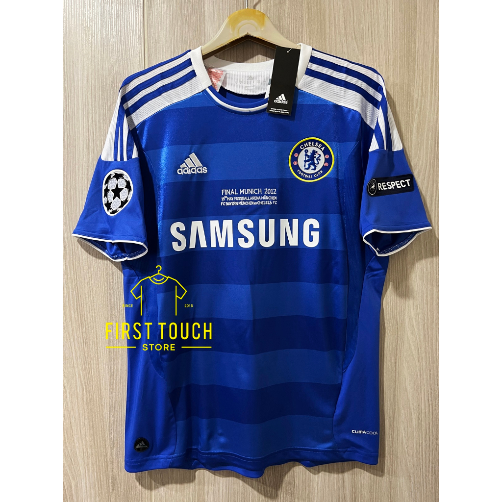 Retro เสื้อบอลย้อนยุค เชลซี Home เหย้า 2011/12 ฟลูออฟชั่นนัดชิง UCL
