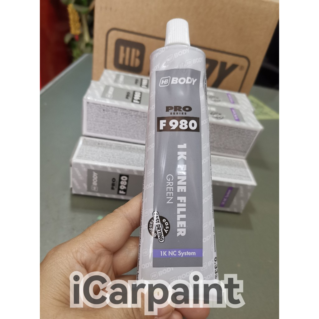 สีโป้วเก็บรอย ชนิดหลอด Body P980