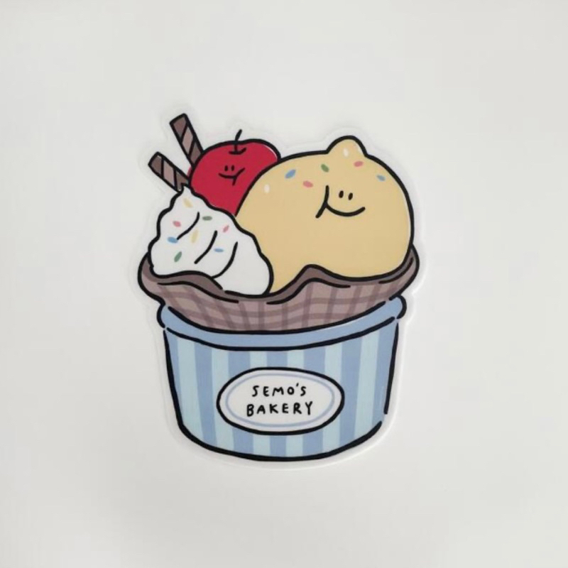 [พร้อมส่ง] second morning • — parfait mouse pad แผ่นรองเมาส์