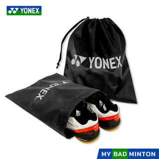 [พร้อมส่ง😍] ถุงรองเท้า YONEX ถุงผ้าร่มหูรูด สำหรับใส่รองเท้า แห้งไว ไม่อมน้ำ น้ำหนักเบา