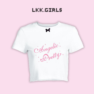 LKK.GIRIS ฺเสื้อครอป รุ่น Cute Bow