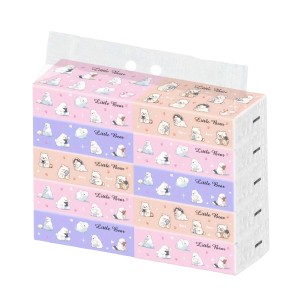 พร้อมส่ง กระดาษทิชชู่เช็ดหน้า ทิชชู่ลายการ์ตูนน่ารัก ทิชชู่