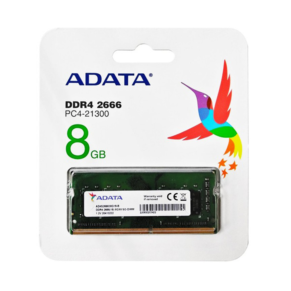 ADATA (แรม) 8GB RAM รุ่น 8GB RAM DDR4/2666 8Chip for notebook