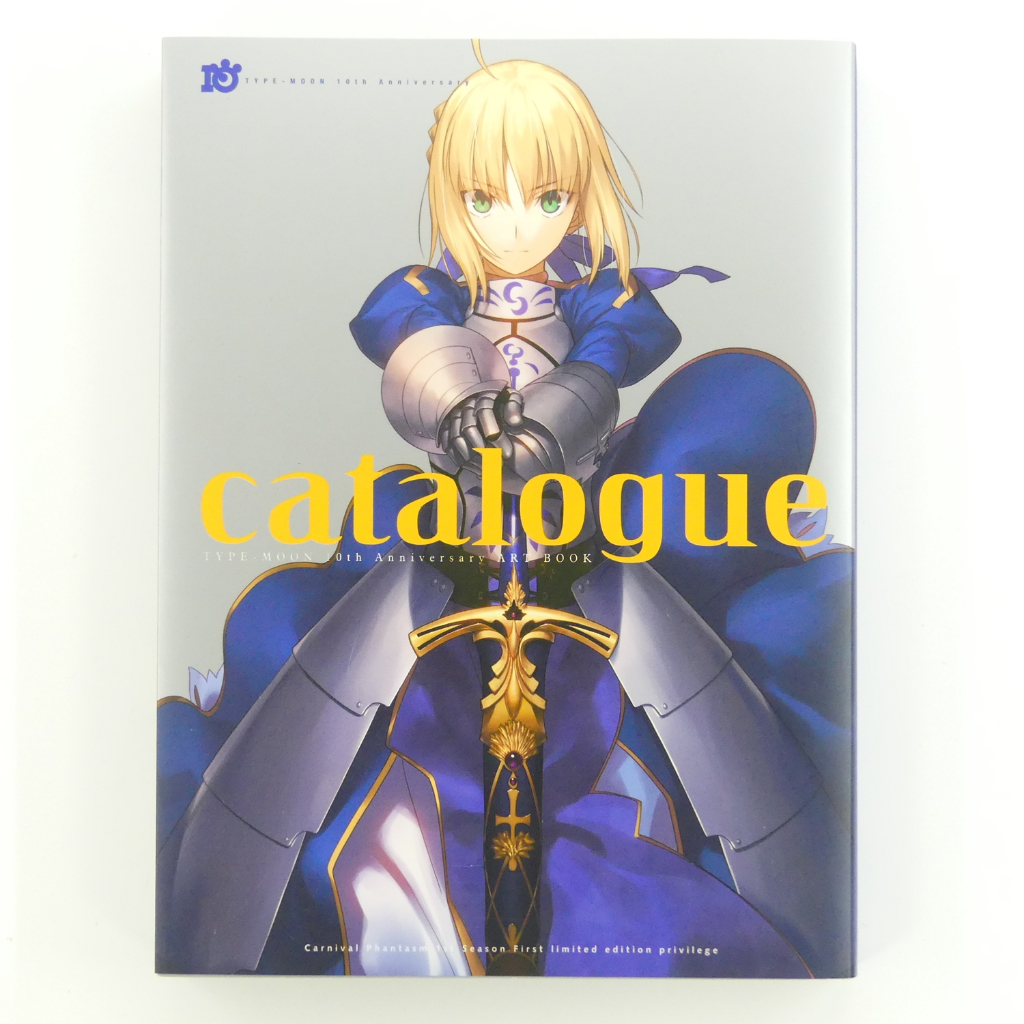 Art Book Fate Catalog Type-Moon 10th Anniversary สภาพดี มือสอง ส่งตรงจากญี่ปุ่น