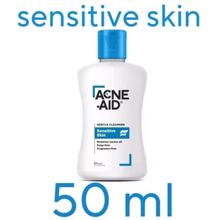 Acne Aid Gentle Cleanser (ผิวแพ้ง่าย) /Liquid Cleanser (ผิวมัน) 50/100ml