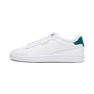 PUMA BASICS - รองเท้าผ้าใบ Smash 3.0 L สีขาว - FTW - 39098714