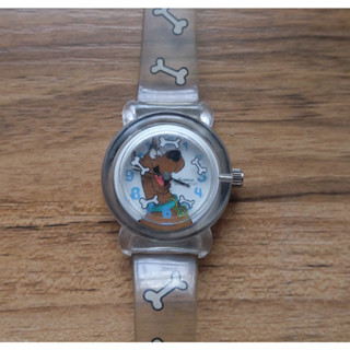 นาฬิกา Vintage Armitron Scooby-Doo Kid Watch 1998s สีใส มือสอง ของแท้