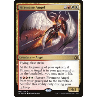 [MTG] Firemane Angel [IMA] [MULTI] [RARE] [NORMAL] [ENG] (การ์ดเมจิค / Magic the Gathering)