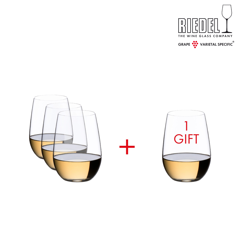 Riedel O Wine Tumbler Riesling Pay 3 Get 4 แก้วไวน์รีสลิ่ง แก้วไวน์ขาว ซื้อ 3 แถม 1 ฟรี