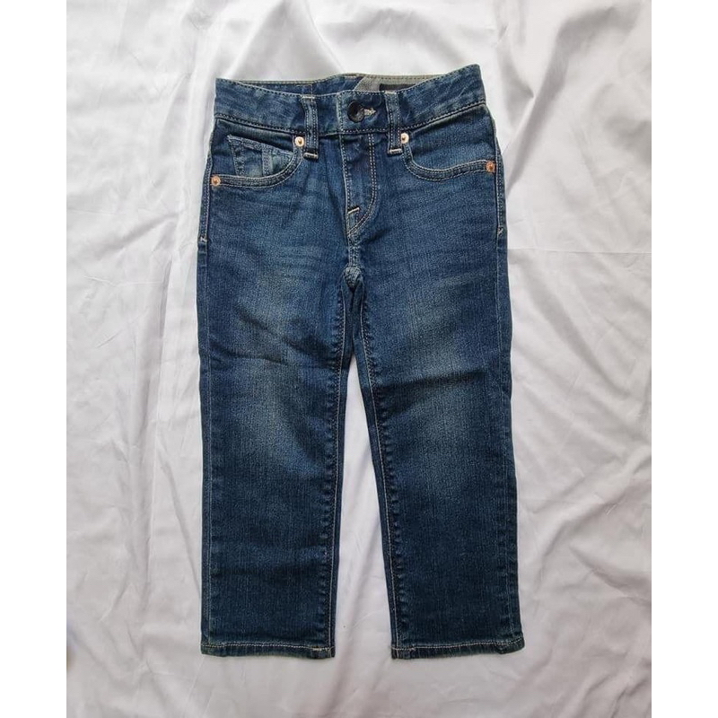 Volcom กางเกงยีนส์ Boys Vorta Slim Fit Jeans  ที่ขากางเกงด้านหลังมีปักเพชรทุกตัวนะคะ